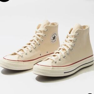 Converse Women's Beige High-Top Sneakers